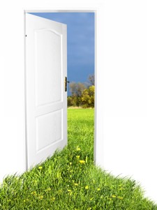 door to success